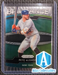 2020 Panini Prizm Brilliance Insert PETE ALONSO #B-3 New York Mets